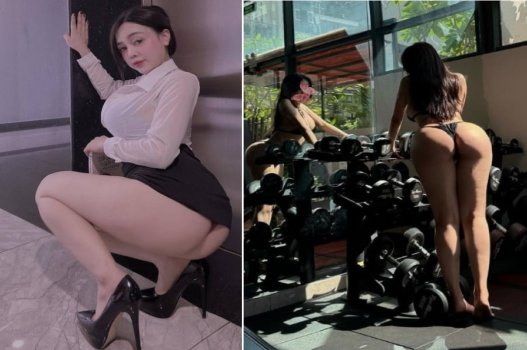 Rủ nhau đi gym vòng 3 to, nhún nhịp vui vẻ nhé!