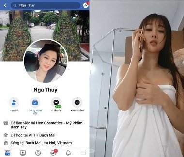 Nga Thùy bị đâm lỗ hoặc đói khóc thảm