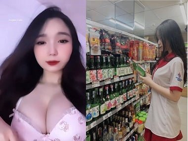 Em nữ sinh cấp ba body chuẩn đẹp