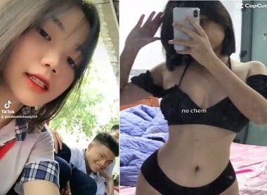 Cô gái xinh đẹp với cặp vú tuyệt vời