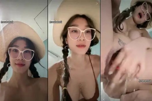 Rosababyvip vui đùa với cấy rung