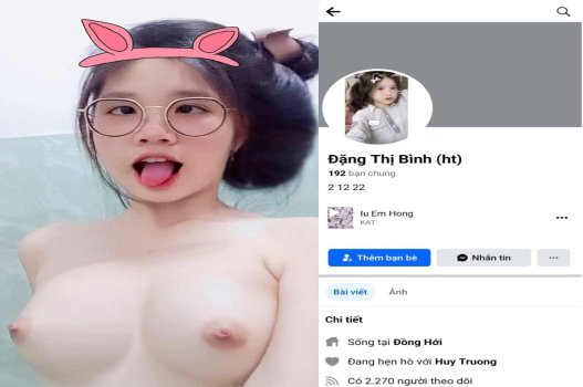 Nữ sinh xinh đẹp Đặng Thị Bình đang trong tình trạng khó chịu