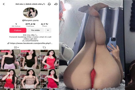 Thân hình quyến rũ của Miu Thỏ đắm say